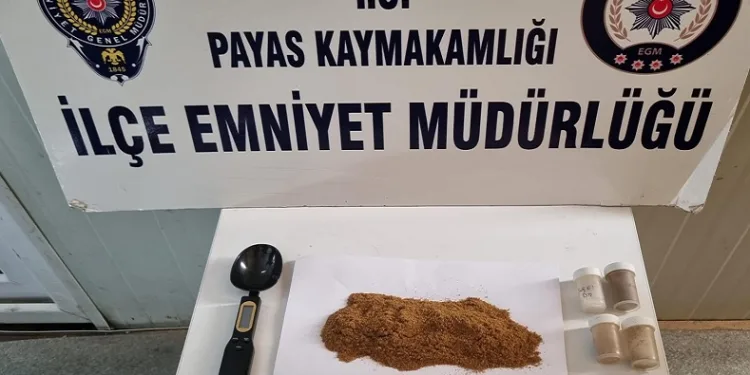 Hatay’da uyuşturucu operasyonu: 3 gözaltı