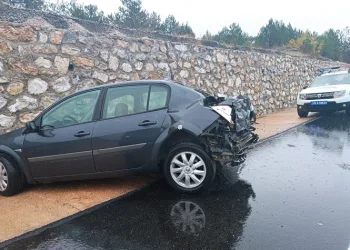 Tavşanlı’da trafik kazası, 5 yaralı