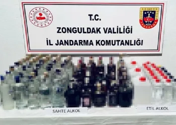 Zonguldak’ta kaçak alkol operasyonu
