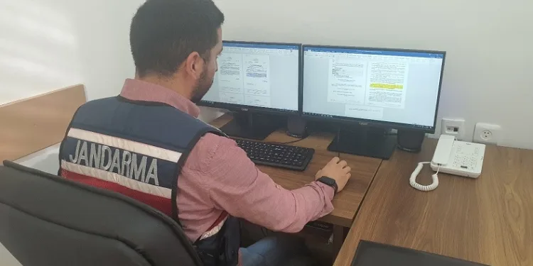 Burdur’da jandarma ekiplerinin sanal devriyesine takılan 50 site kapatıldı