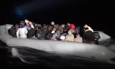 Datça’da 18 düzensiz göçmen kurtarıldı, 40 göçmen yakalandı