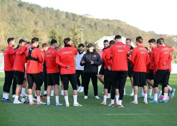 A Milli Futbol Takımı, Almanya ve Galler maçı hazırlıklarını sürdürdü