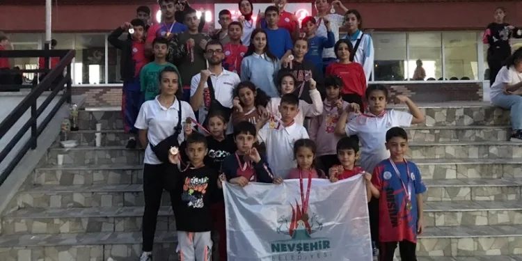 Nevşehirli sporcu şampiyonaya damga vurdu
