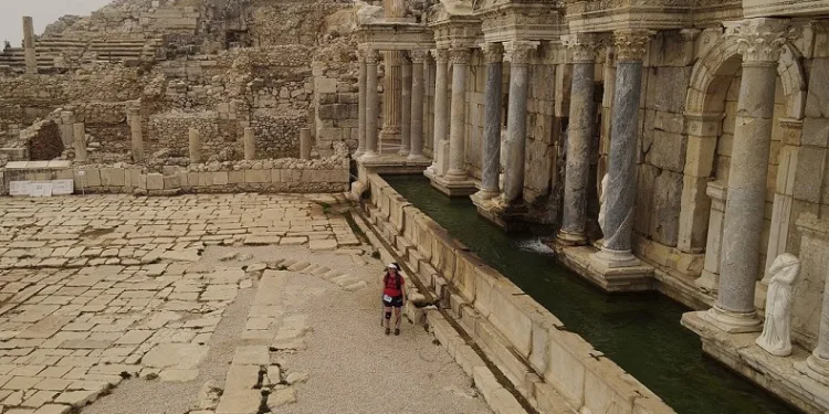 Sagalassos Antik Kenti uluslararası yarışmaya ev sahipliği yaptı