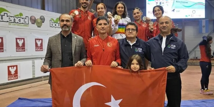 Mersinli sporcuların bocce başarısı