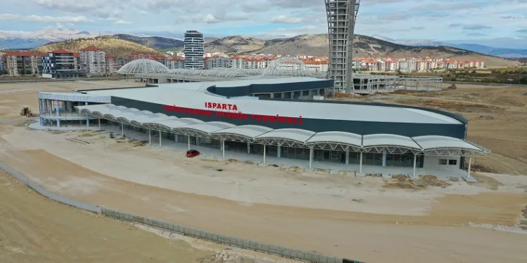 Yeni otogar inşaatında son rötuşlar yapılıyor