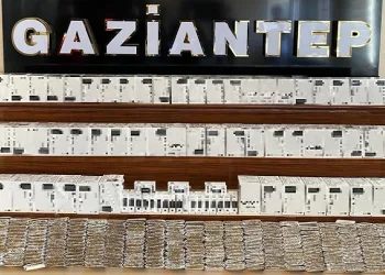 Gaziantep’te kaçak sigara operasyonu