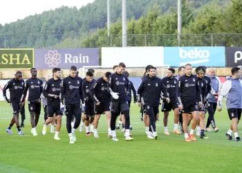 Beşiktaş günün ikinci antrenmanını tamamladı