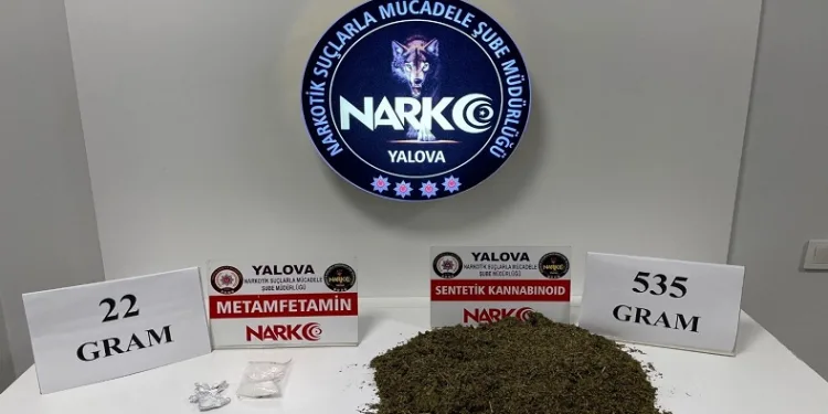 Yalova’da uyuşturucu operasyonunda 1 gözaltı