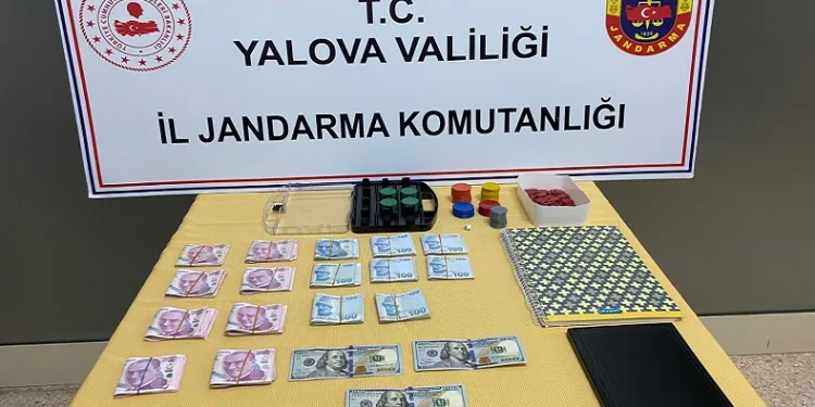 Yalova’da kumar operasyonda 31 kişiye 125 bin lira ceza
