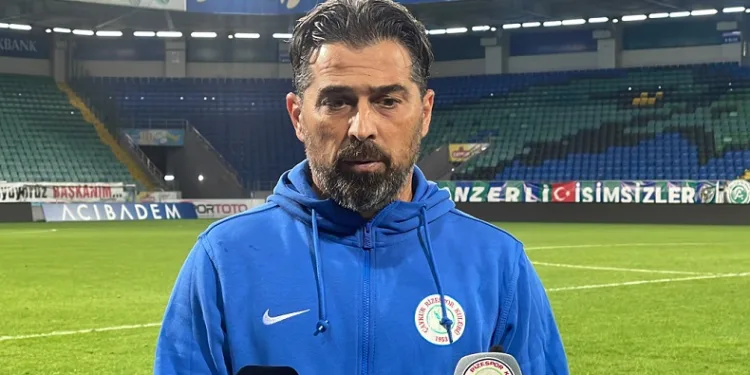 Çaykur Rizespor Teknik Direkörü İlhan Palut: “Daha iyi olmamız gerektiğinin farkındayız”