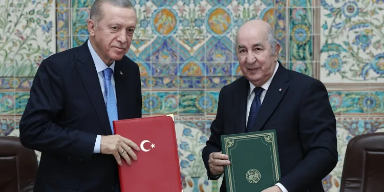 Türkiye ile Cezayir arasında 12 anlaşma imzalandı