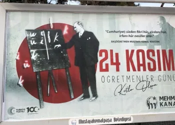 Mustafakemalpaşa Belediye Başkanı Kanar’dan afiş açıklaması