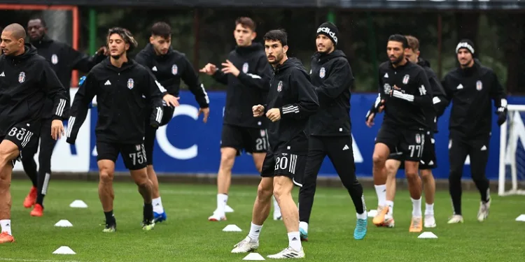 Beşiktaş, Samsunspor maçı hazırlıklarını devam ettirdi