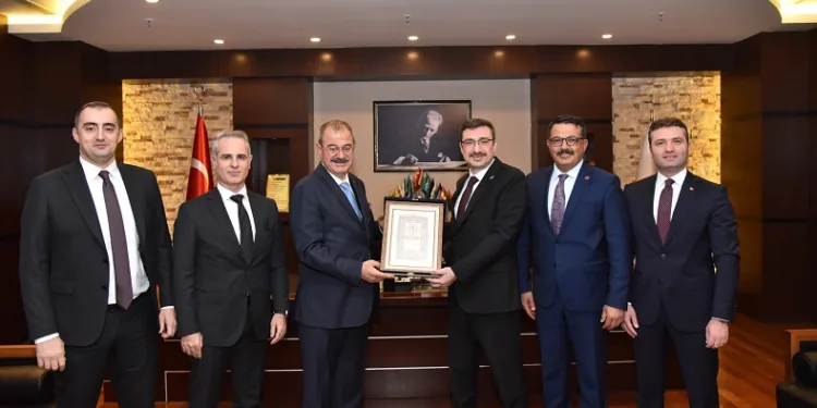 SPK Başkanı İbrahim Ömer Gönül’den GSO’ya ziyaret