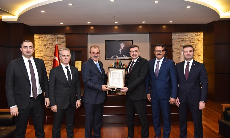 SPK Başkanı İbrahim Ömer Gönül’den GSO’ya ziyaret