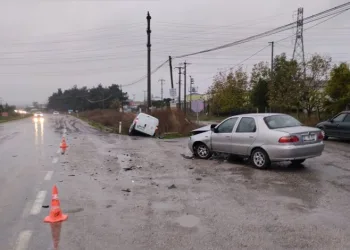 Gönen’de trafik kazasında 3 kişi yaralandı
