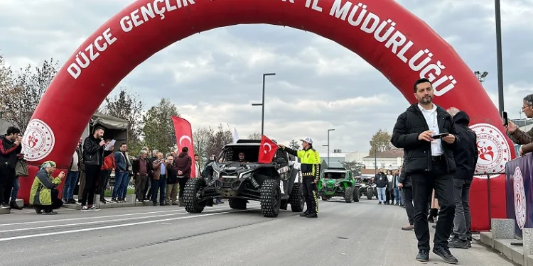Baja rallisi Düzce’de start aldı