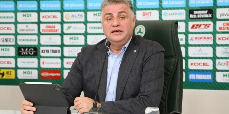 Giresunspor Başkanı Nahid Yamak: “Kulübümüz şuanda borç batağında”