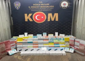 Düzce’de 32 adet elektronik sigara ele geçirildi