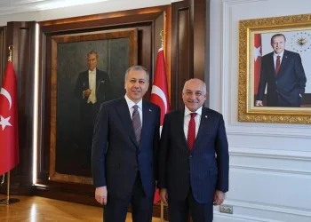 TFF Başkanı Mehmet Büyükekşi’den İçişleri Bakanı Ali Yerlikaya’ya ziyaret