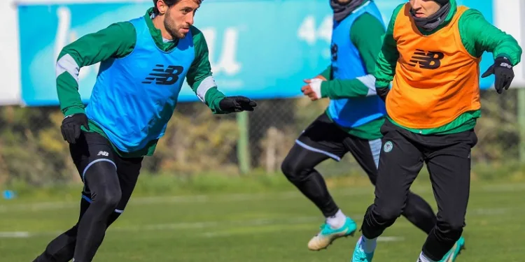 Konyaspor, Alanyaspor maçı hazırlıklarını sürdürdü