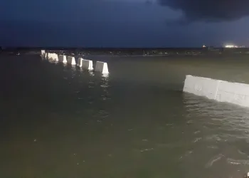 Tekirdağ’da deniz taştı