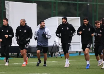 Beşiktaş, Club Brugge maçı hazırlıklarını sürdürdü