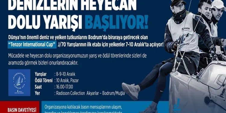 Tenzor International Cup, aralık ayında Bodrum’da başlayacak