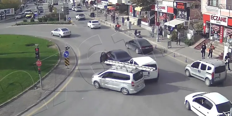 Niğde’deki kazalar KGYS kameralarında