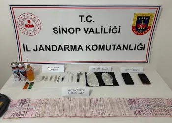Sinop’ta uyuşturucu operasyonu