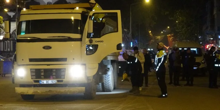 Kamyonun çarptığı yaya hayatını kaybetti