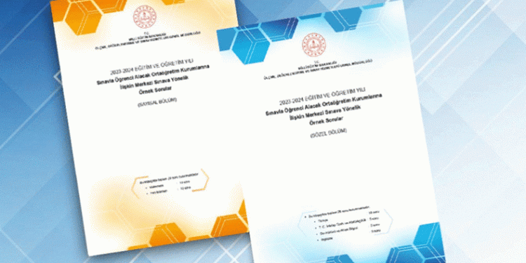 LGS sınavına yönelik örnek sorular yayımlandı