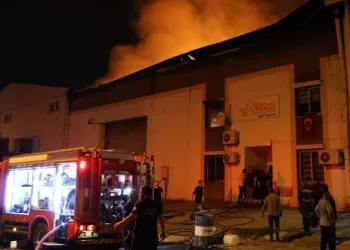 İnegöl OSB’de patlama: 2 işçi ağır yaralı