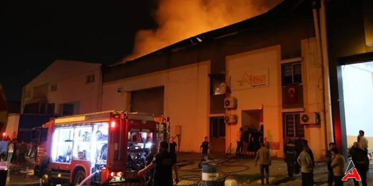 İnegöl OSB’de patlama: 2 işçi ağır yaralı