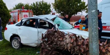 Şanlıurfa’da trafik kazası : 4 yaralı