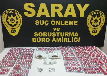 500 adet uyuşturucu hap ele geçirildi