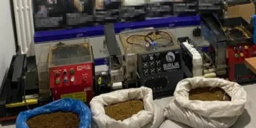 Samsun’da 96 bin 600 adet makaron ele geçirildi
