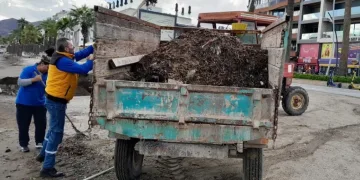 Marmaris’te fırtına temizliği
