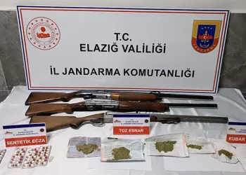 Elazığ’da uyuşturucu operasyonu