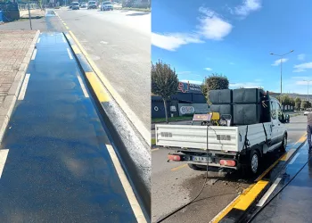 Sakarya’daki bisiklet yolları temizlendi