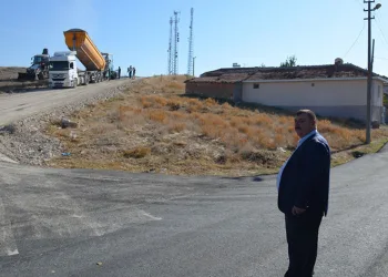 Sıcak asfalt ve çevre düzenleme çalışmaları tamamlandı