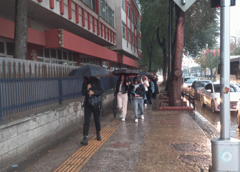 Edirne’de yağış sevindirdi