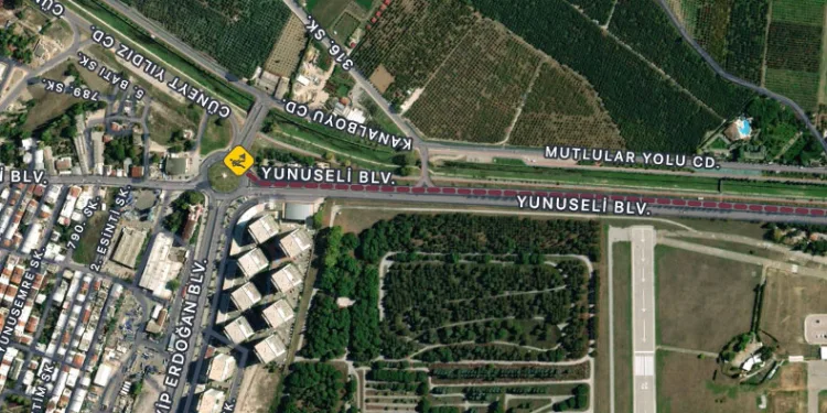 Yunuseli Bulvarı’nda trafik düzenlemesi