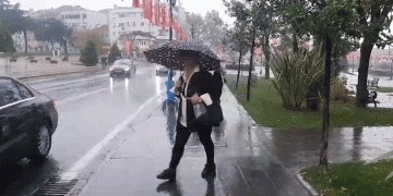 Tekirdağ’da sağanak yağış