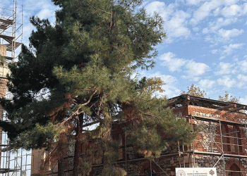 Kara Mustafa Paşa Camii’de restorasyona devam