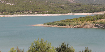 Karacasu Barajı’nda sular %35 azaldı