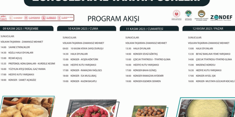 Zonguldak Tanıtım Günleri program akışı