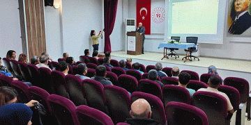 Görevli teknik personellere eğitim verildi