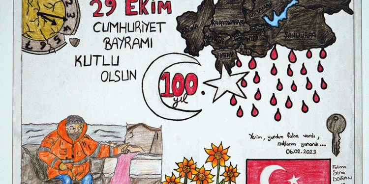 ‘Çocuğun gözünden deprem’